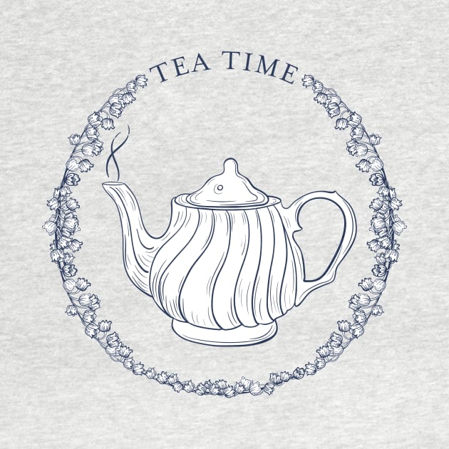 Tea Time Linework by SWON Design